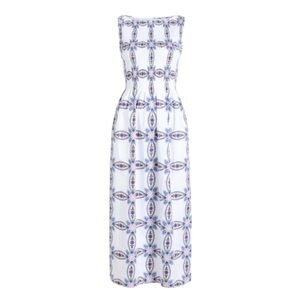 Hill House Cosima Nap dress. Marseille Geo Sateen. XS. EUC.